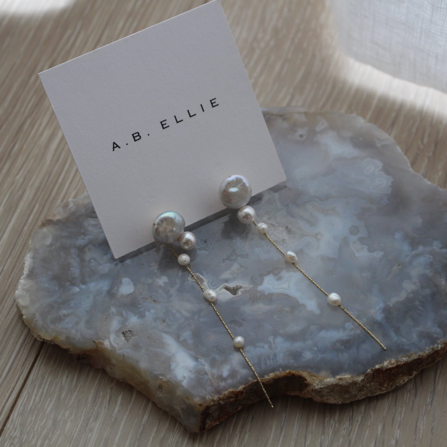 A.B. ELLIE Mini Freshwater Pearl Strands / レンタル | Pay ID A.B. ELLIE Mini Freshwater Pearl Strands / レンタル | Pay ID