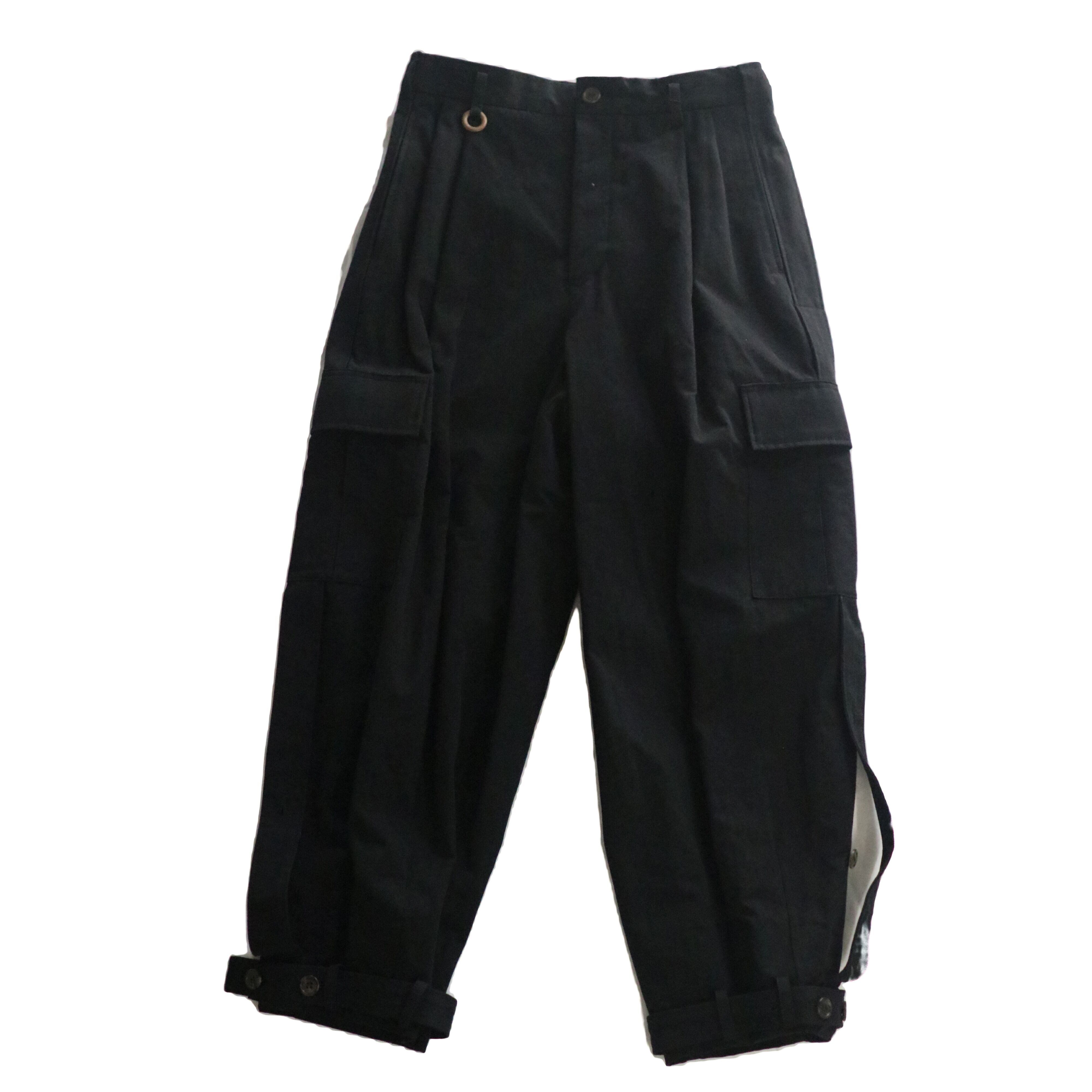 SOSHIOTSUKI NORFOLK CARGO TROUSERS