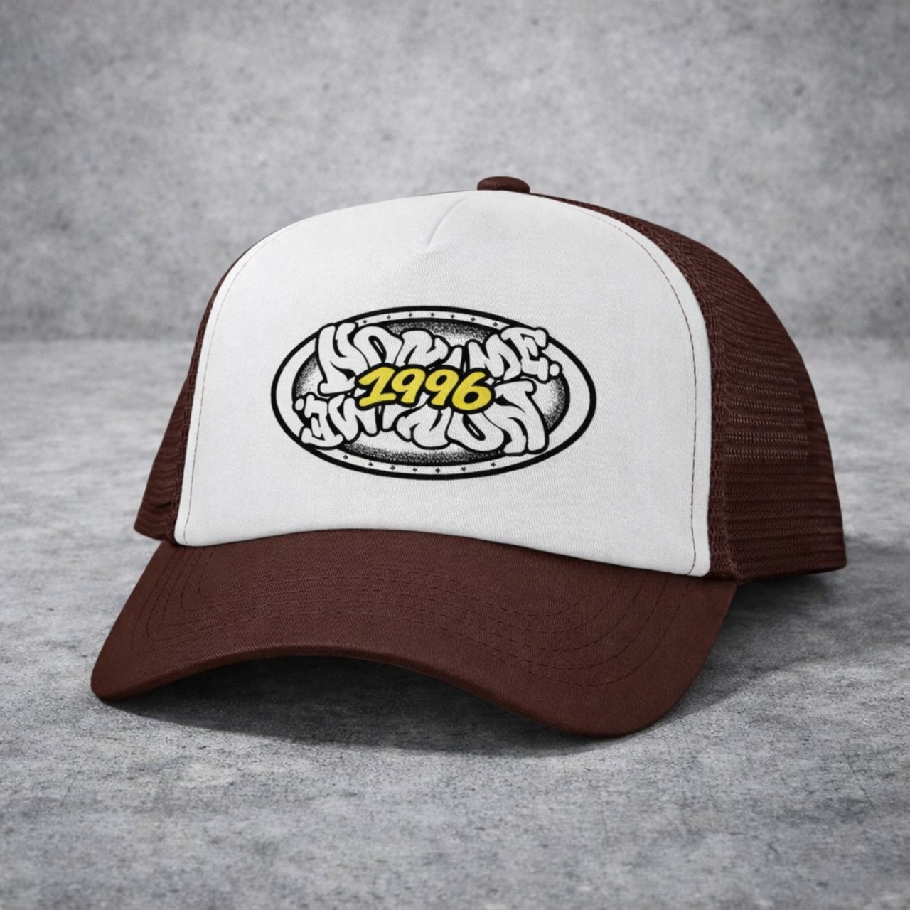 1996 NNM LOGO TRUCKER CAP