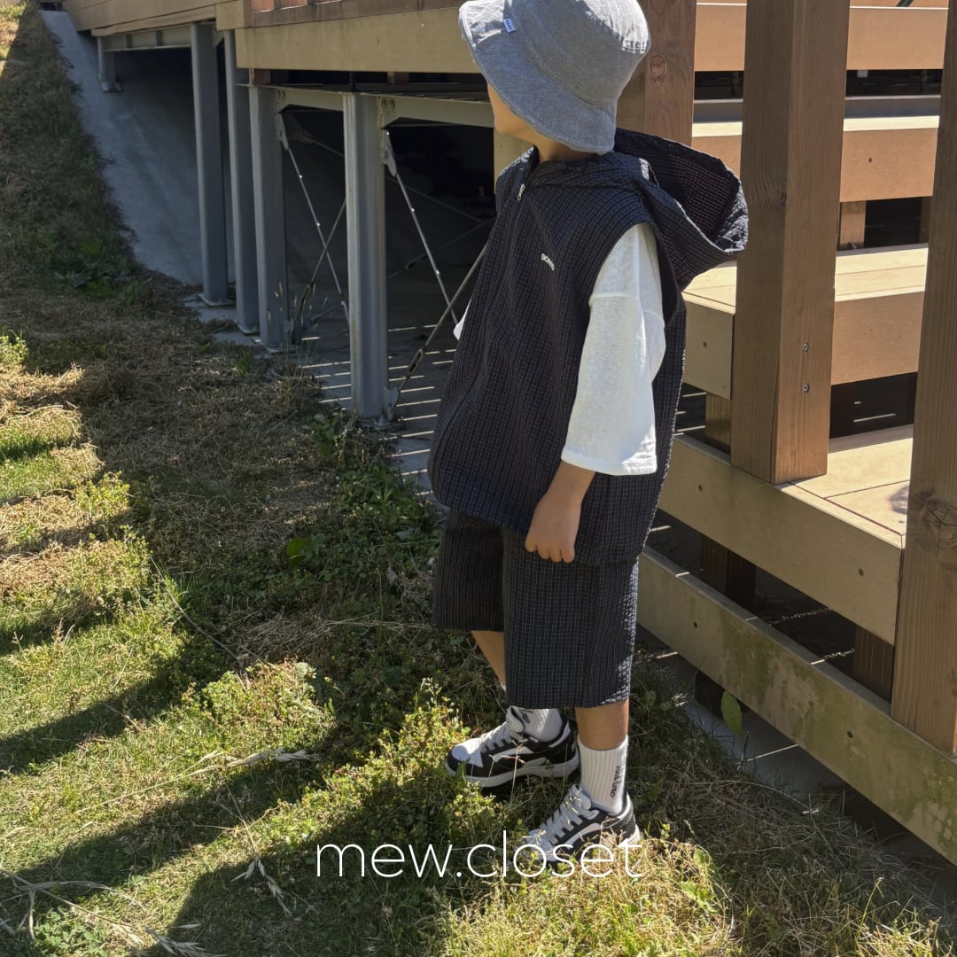 【即納】BONITO / high vest zipup set