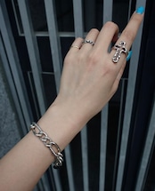 GODSIZE® FIGARO CHAIN BRACELET / ゴッドサイズ® フィガロチェーンブレスレット