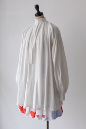 Romanian balloon sleeve rural blouse