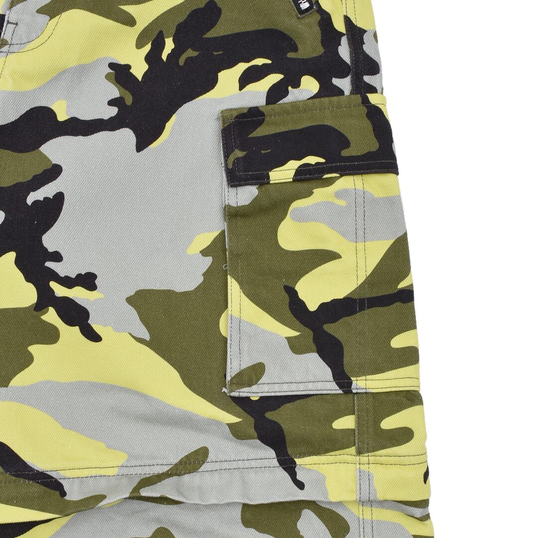 VETEMENTS】NEON CAMO BIG SHAPE TRANSFORMER PANTS(CAMO) | AYIN