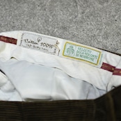 DUCA VISCONTI DI MODRONE khaki corduroy pants