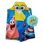 ☆USA直輸入☆Spongebob　フード付きタオル＆泡立てネット