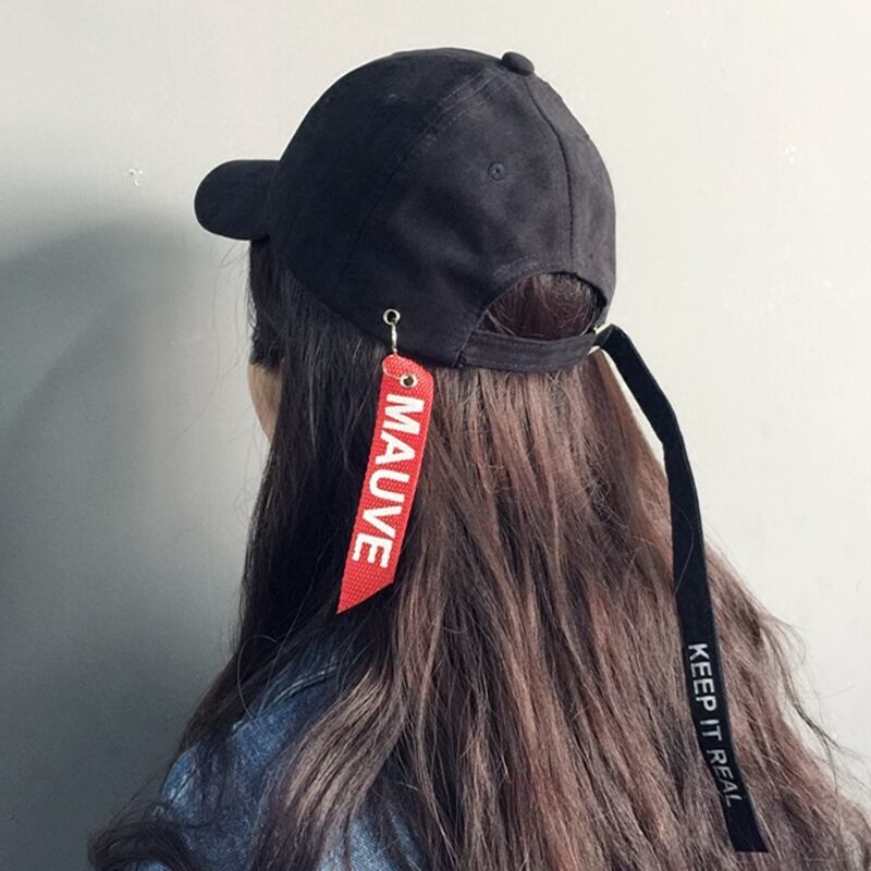 原宿ストリーマー野球帽夏女性ストリートヒップホップハットスエードカーブドブリムキャップヒップスターバージョンのワイルド男性 ブラック・アイド・ピーズ45802012157