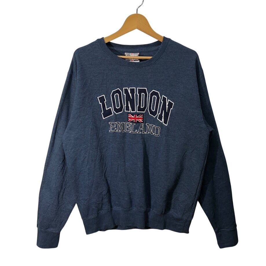 80s h.wolf&sons カレッジロゴスウェット USA製 ネイビー M 80s h.wolf&sons カレッジロゴスウェット USA製 ネイビー M | PAY ID