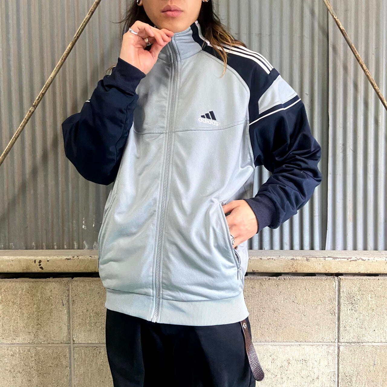 超希少‼✧adidas/アディダス✧トラックジャケット✧トレフォイル✧2XL✧-