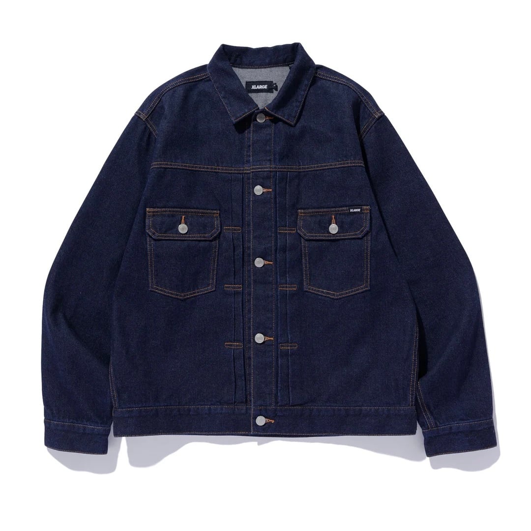 【XLARGE】STAR LOGO DENIM JACKET【エクストララージ】