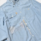 90s Special Polo by Ralph Lauren リペア加工 シャンブレーシャツ