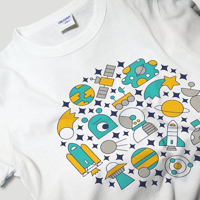 Tシャツ 宇宙ワクワク