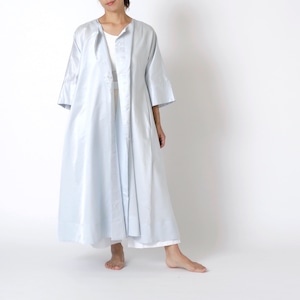 KROMALUDI / Fly Front Dress〈silk & cotton〉