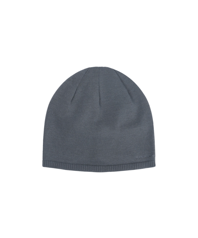 [SAN SAN GEAR] LIGHT WOOL BEANIE Blue Charcoal 正規品 韓国ブランド 韓国通販 韓国代行 韓国ファッション sansan san san sansangear サンサンギア