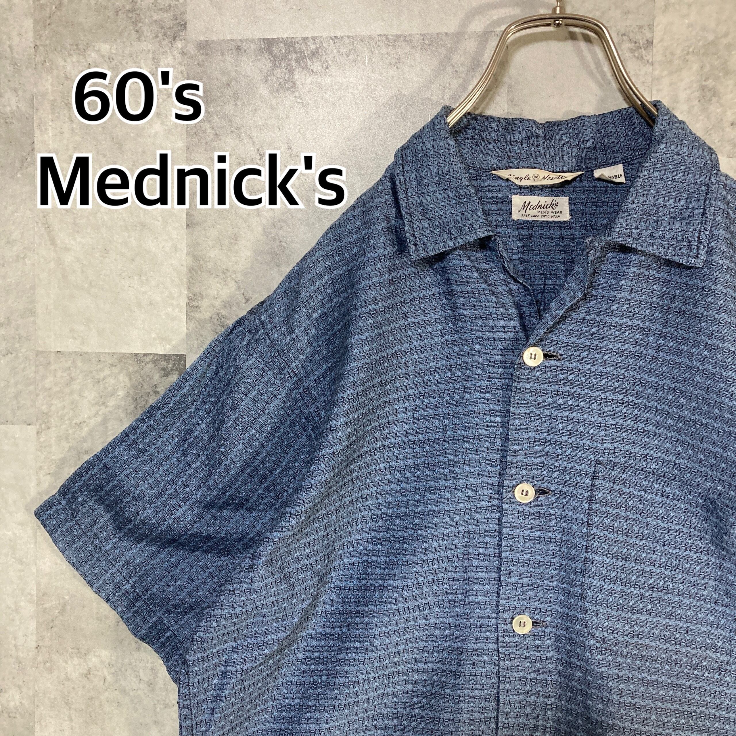 USA製 INDIVIDUALIZED SHIRTS インディヴィジュアライズド シャツ 半袖