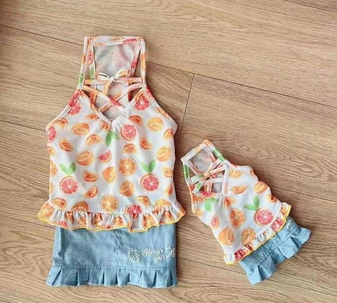 おすすめ☞《予約》№2101612 オレンジの重ね着キャミ