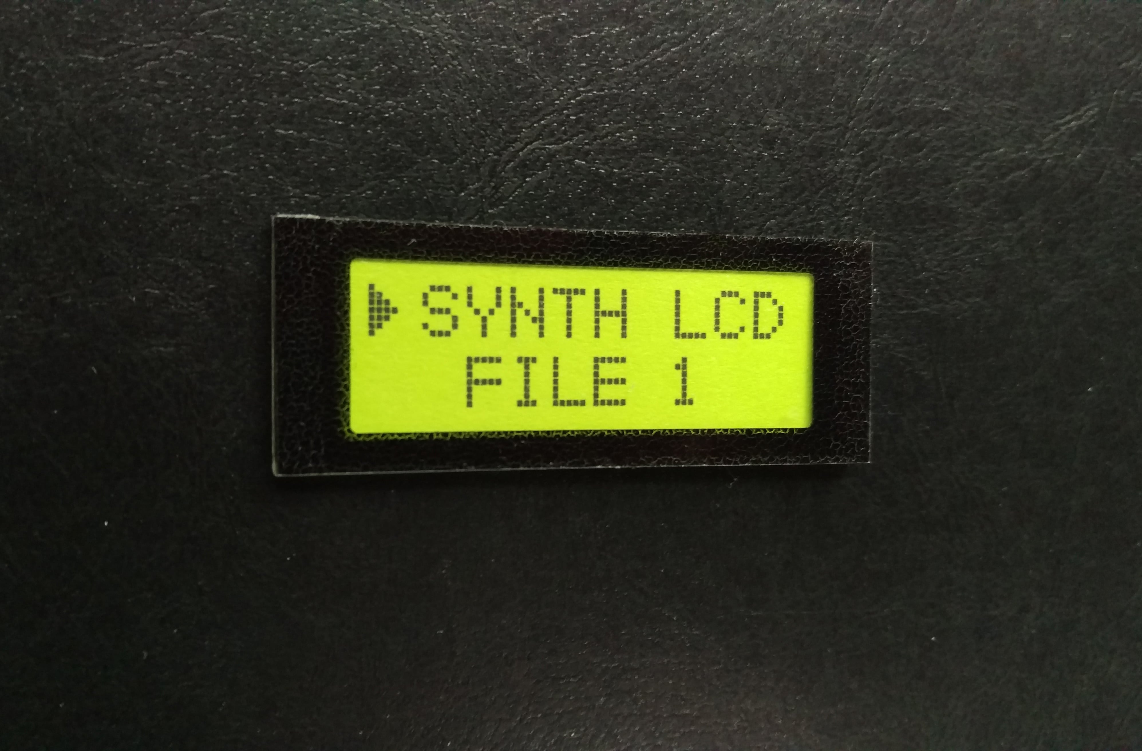 ネームプレート】液晶LCD・ネームプレート／ライムグリーン | シンセ