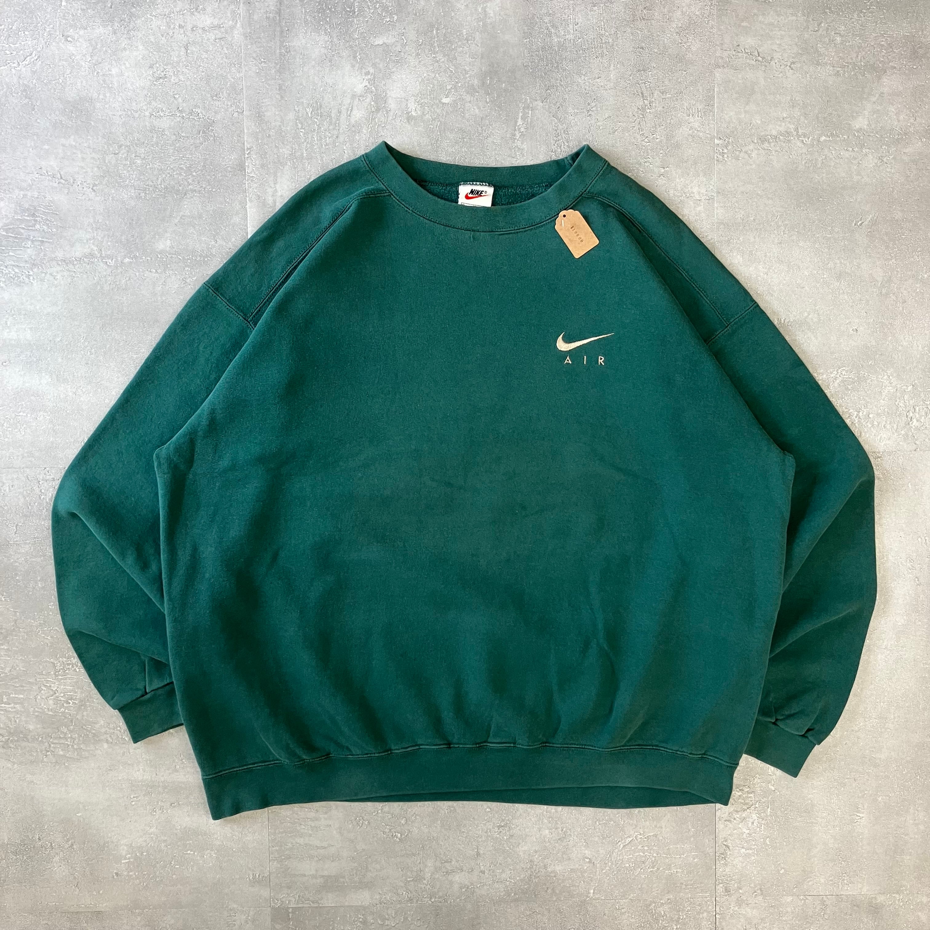 NIKE 90s NIKE AIR usa製 スウェット ワンポイント刺繍 No.1790