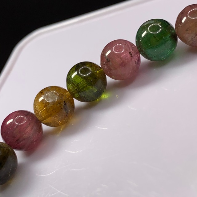 透明感有り☆ディープトルマリンブレスレット