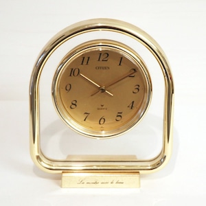 シチズン・クォーツ・置時計・プレスコット・4RG643-A・No.200516-37・梱包サイズ60
