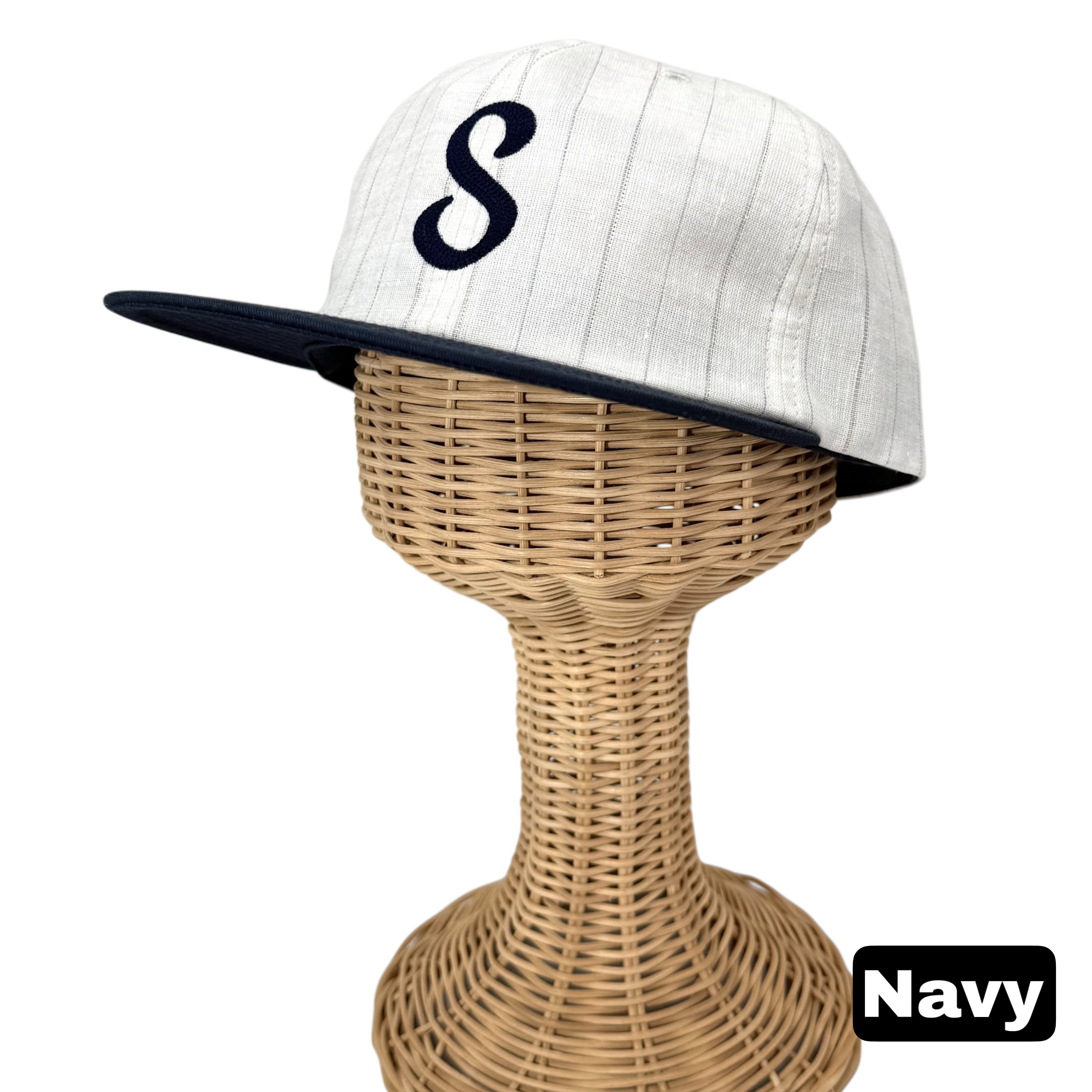 Schott　LINEN MIX STRIPE CAP　麻素材　日本製 Schott - LINEN MIX STRIPE CAP 麻素材 日本製 | HATLABO