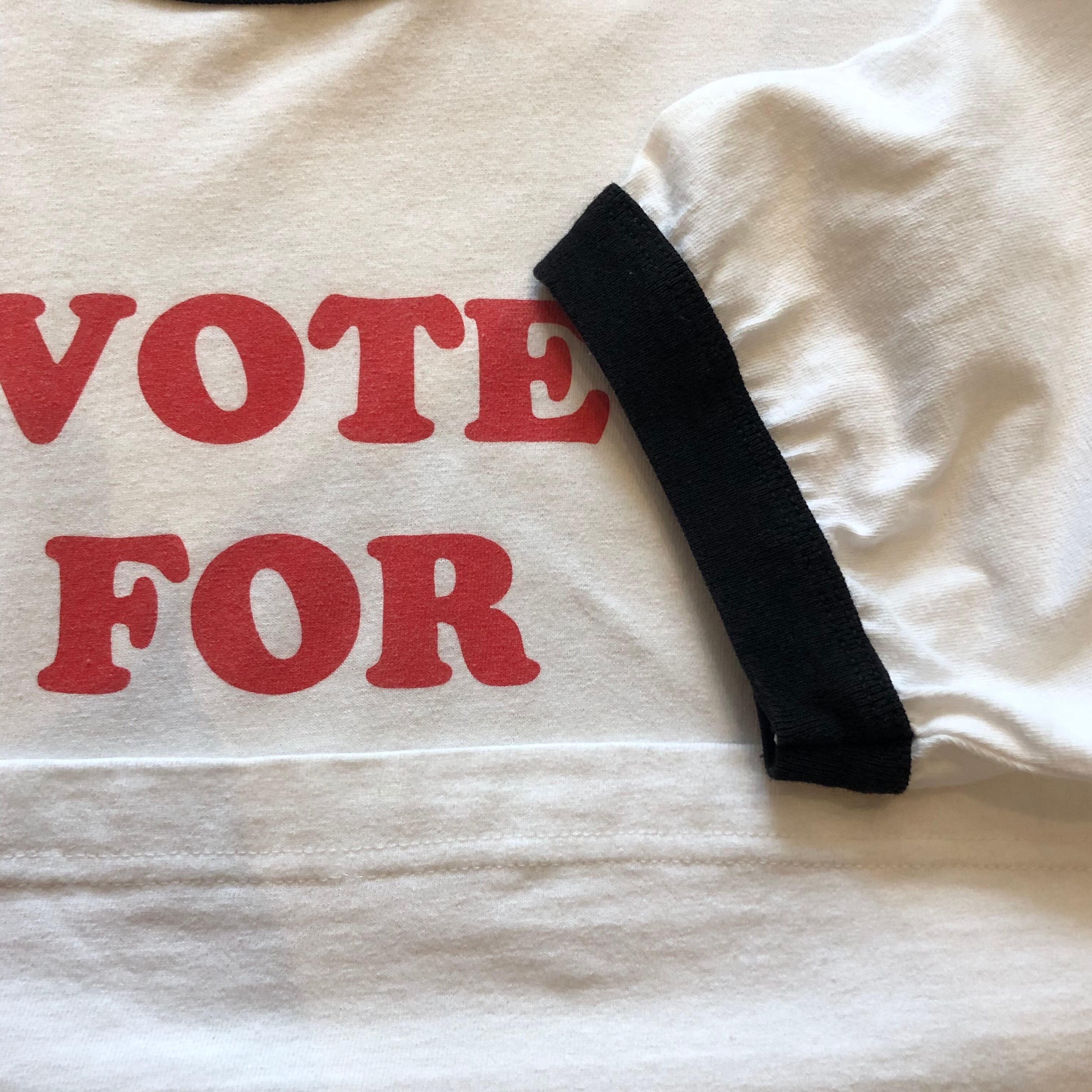 00s Napoleon Dynamite “VOTE FOR PEDRO” ringer t-shirt【高円寺店  