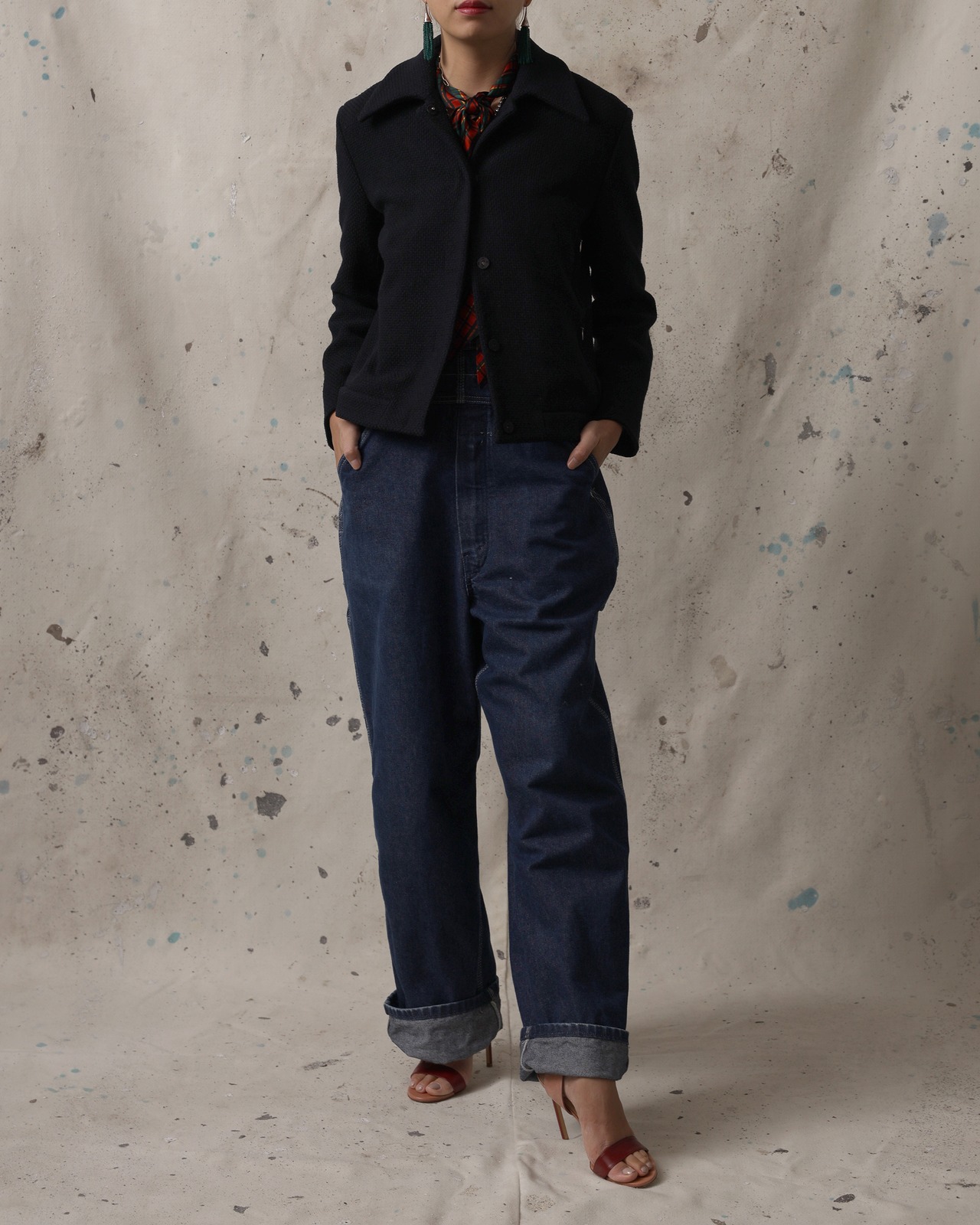 1990-2000's Lanvin / Double Zipper Jacket