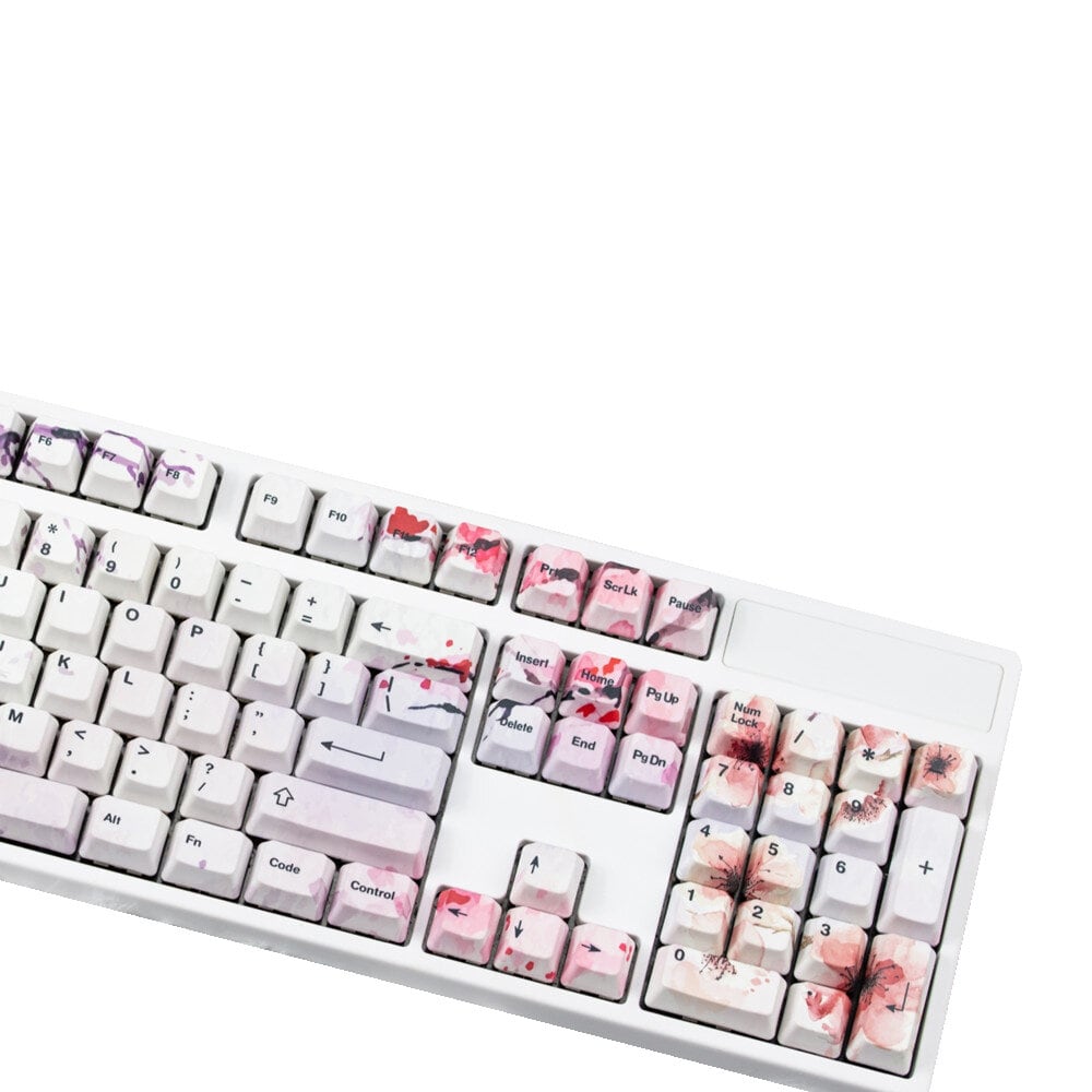 108 キー ツリー & 花キーキャップ セット oem プロファイル pbt 昇華