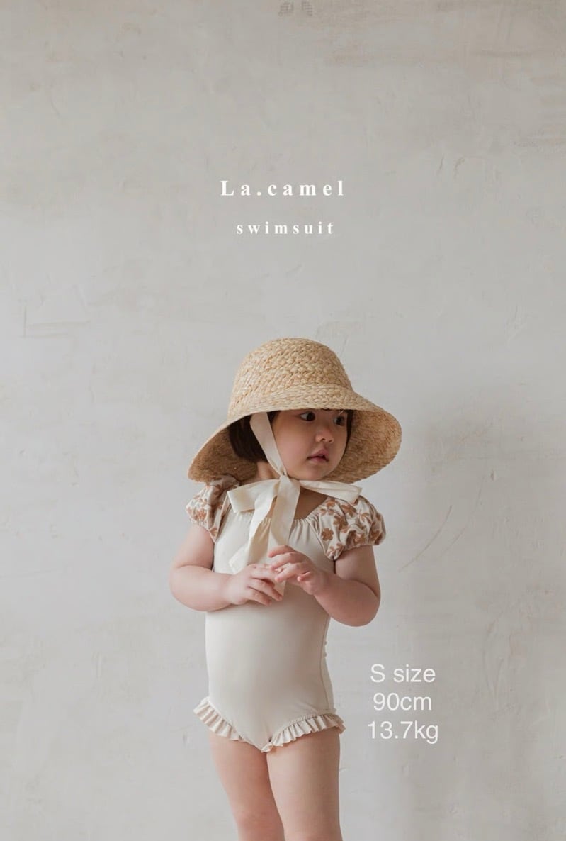 【La.camel】ココスイムウエア ベージュ