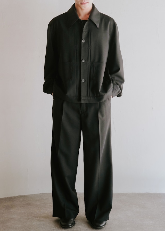 SASAKI SATORU 26SS arc sleeve jacket