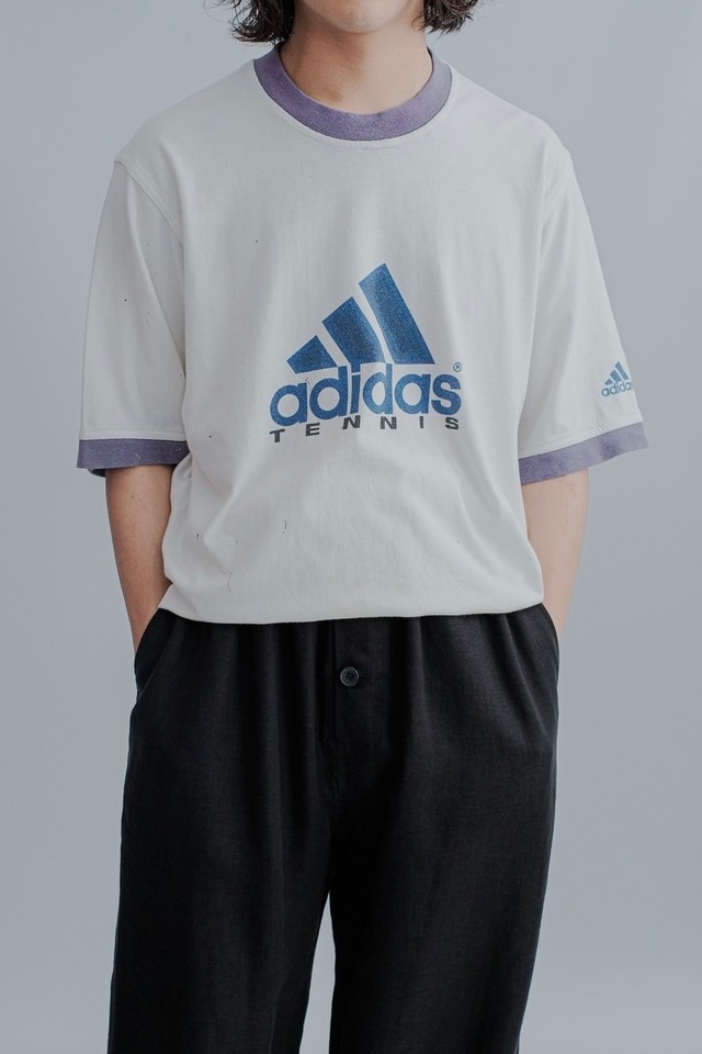 1990s adidas ringer t-shirt