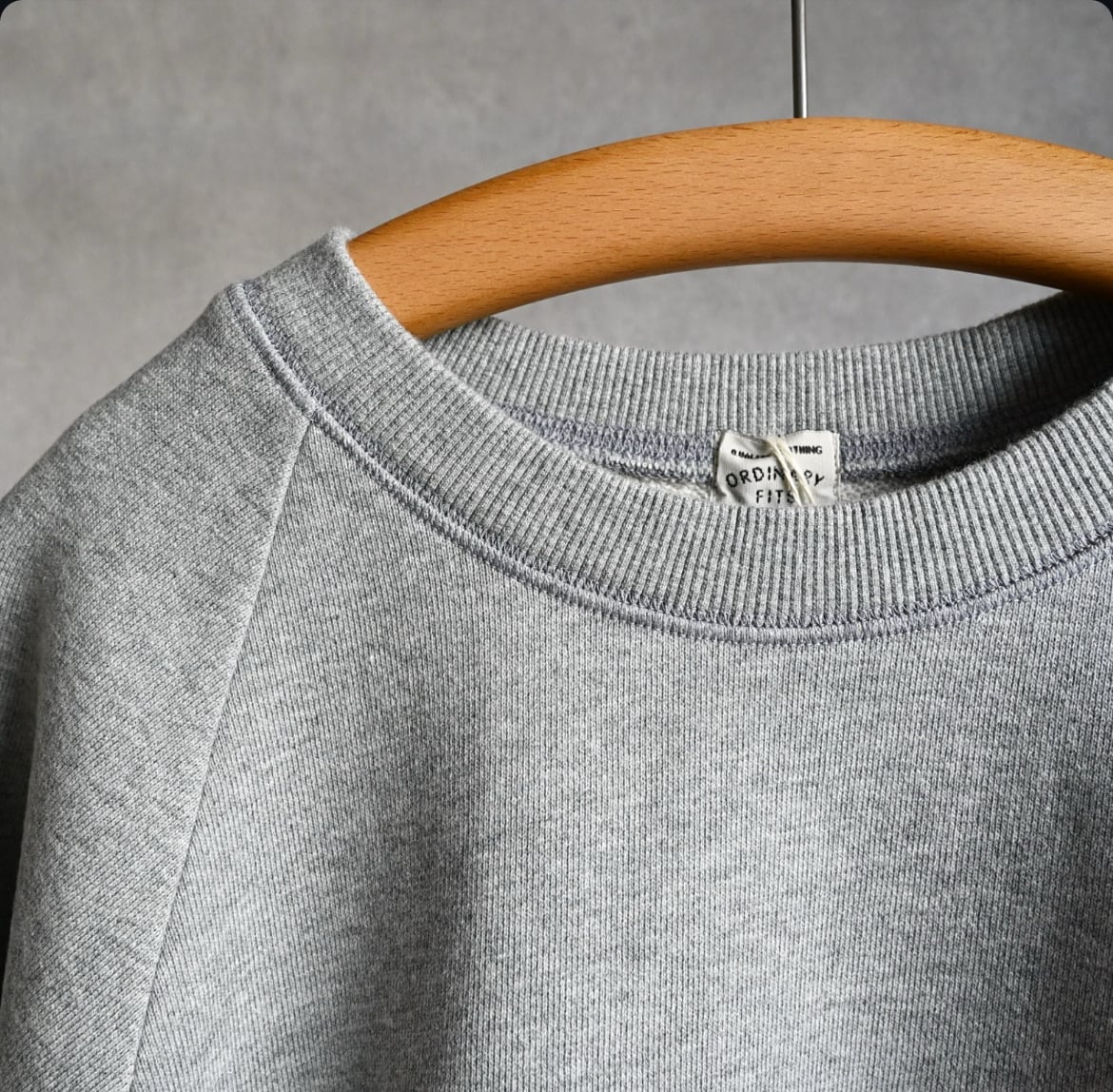 Ordinaryfits】60's PRINT CREW SWEAT “EDWARD/BRYCE” オーディナリー