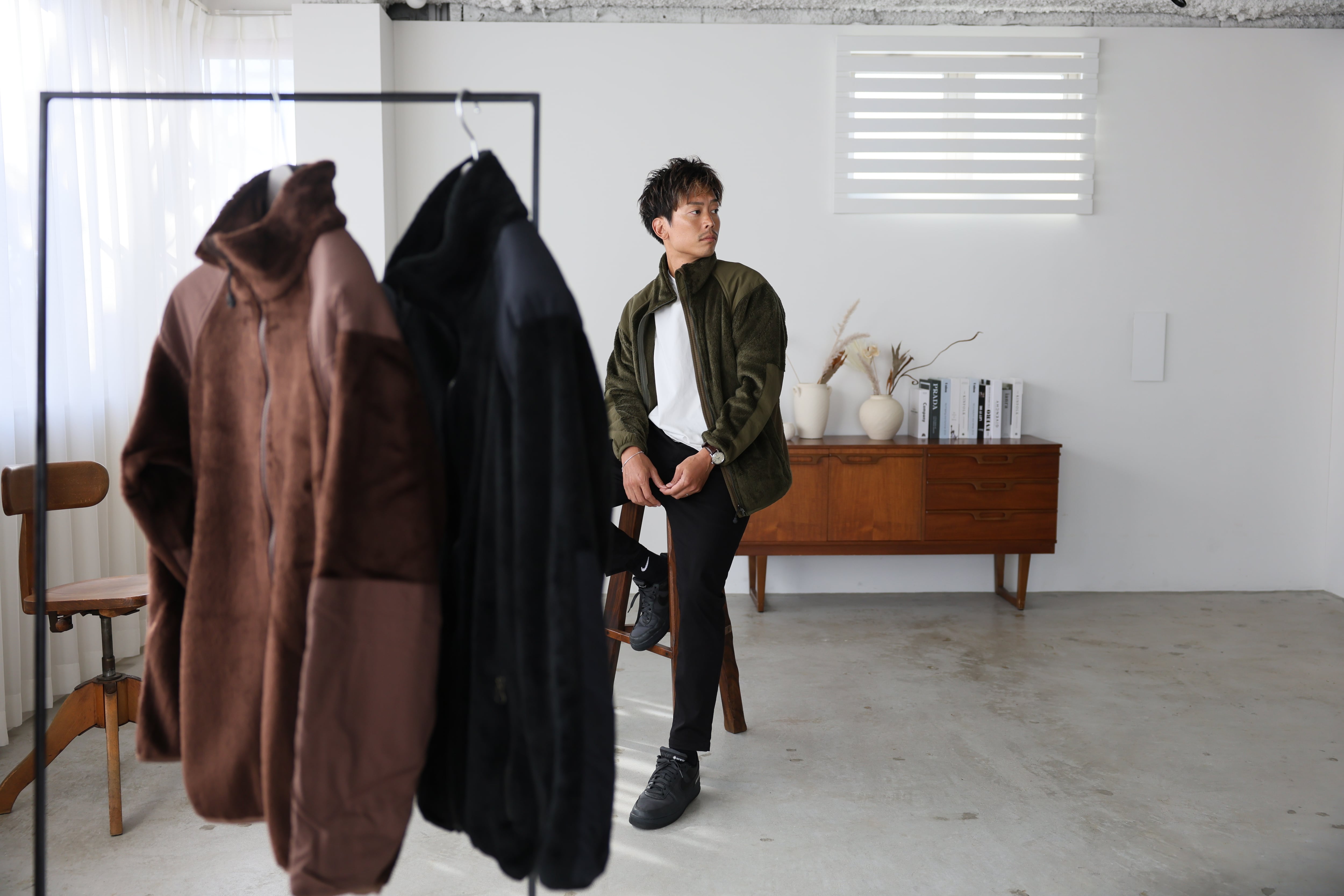 ふわふわの着心地を楽しむ 