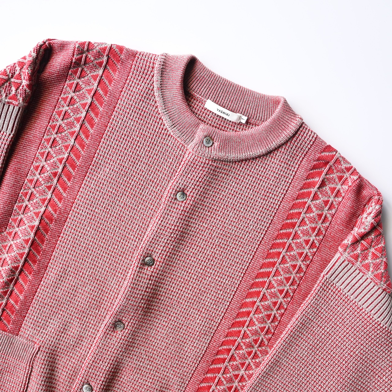 YASHIKI / GANKO別注 Ginka Cardigan(Yuki Momizi)