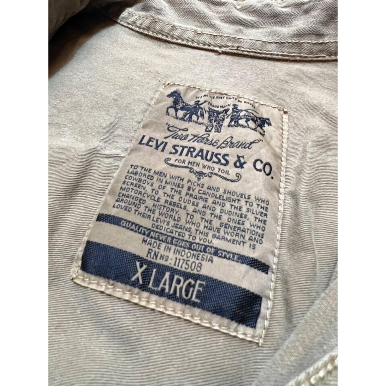 90s Levi’s WORK SHIRTS Size XL_1