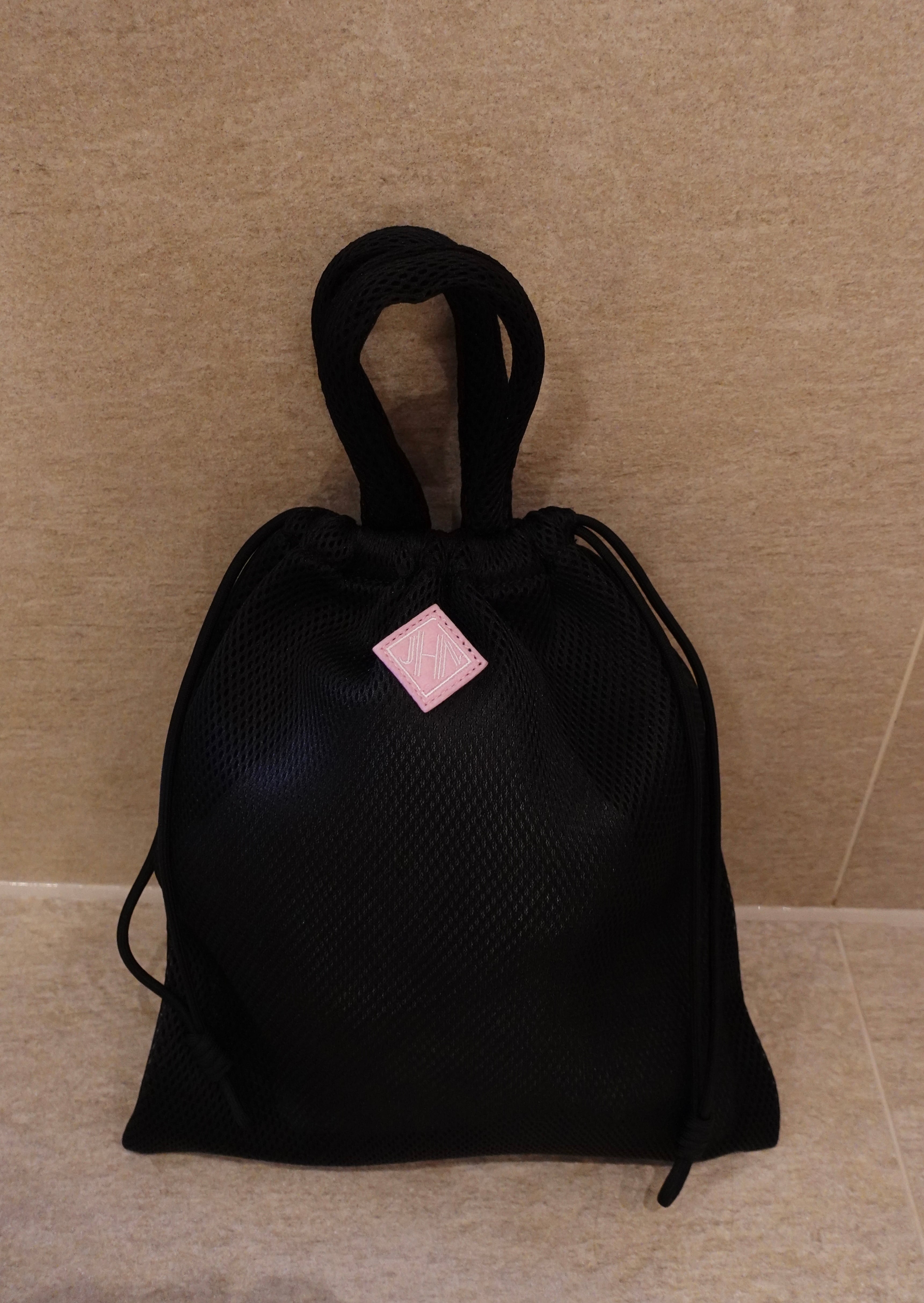 Mesh bag Large/Black | J.N.Hearts
