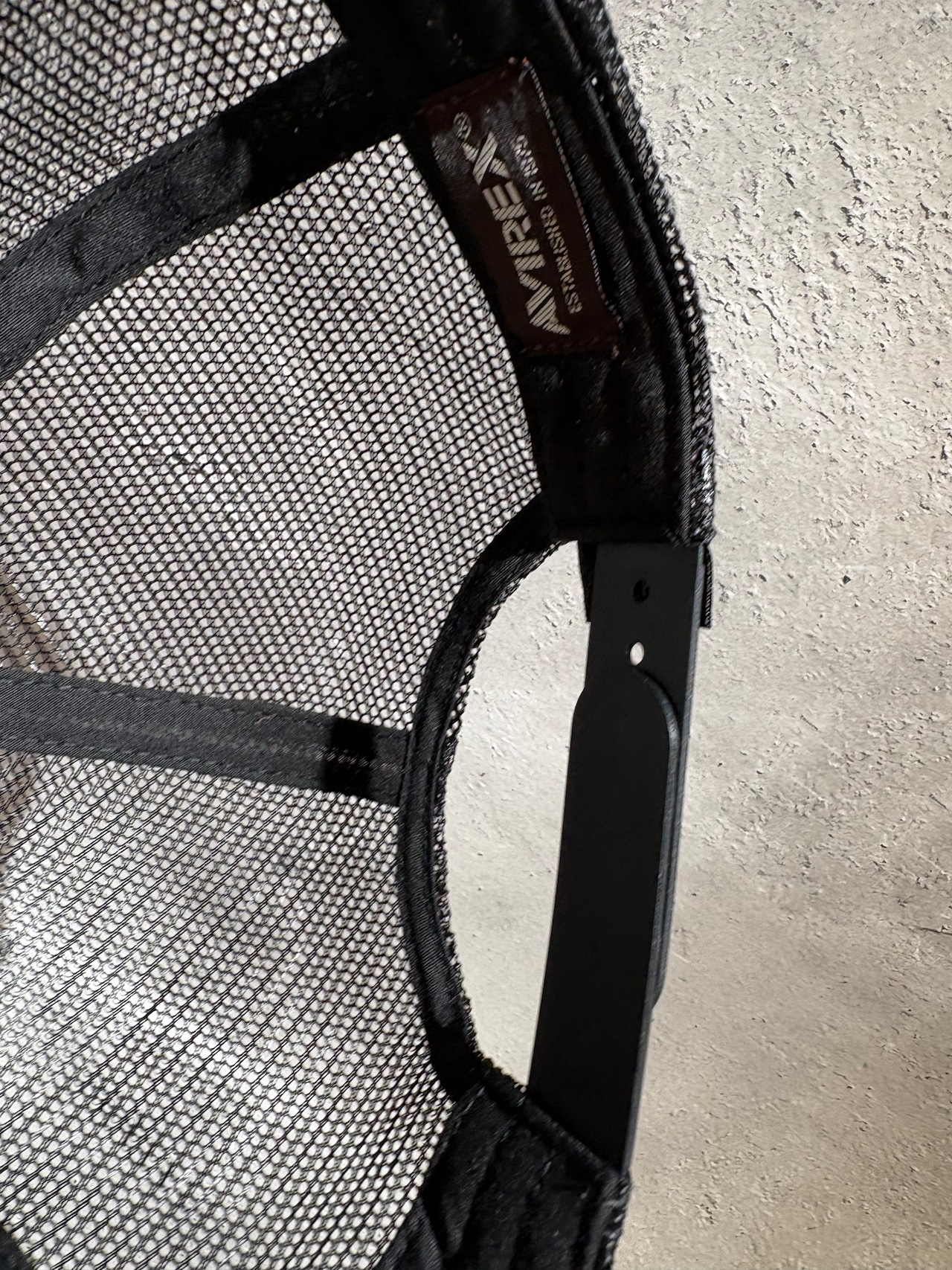 AVIREX / アヴィレックス NUMBERING MESH CAP メッシュキャップ ブラック×カモ ビックサイズ