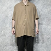 Jersey knit rayon shirt