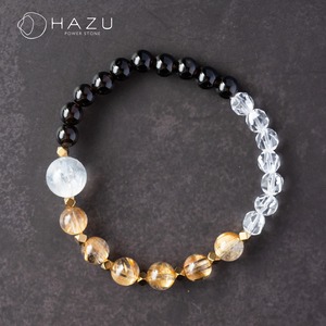 強い輝きの高ランクルチル＆モリオン［ゴールドルチルクォーツ／モリオン／水晶／エンジェルラダークォーツ／ヘマタイト］