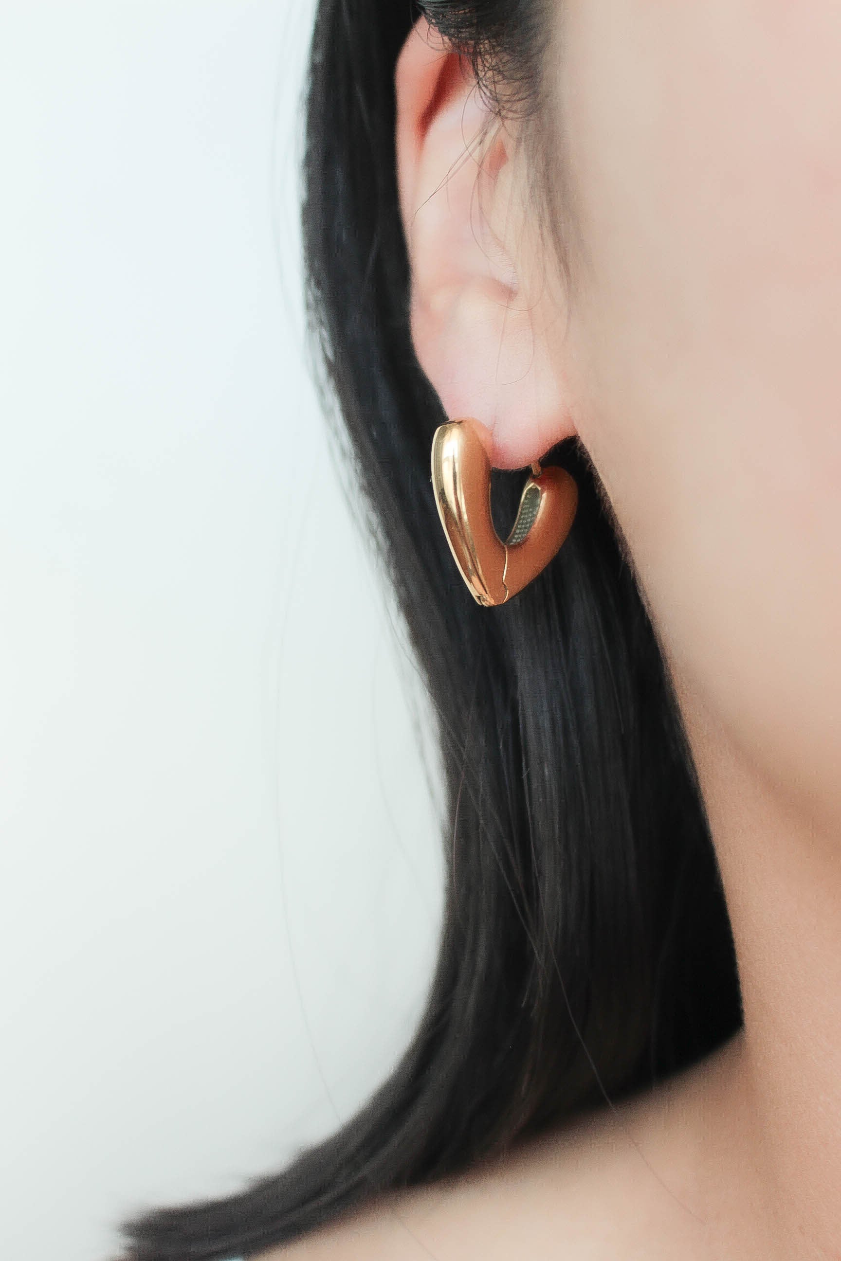 Heart Nuance Pierce | ebine(エビネ)|金属アレルギー対応アクセサリー