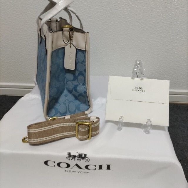 新品☆コーチ シグニチャー CHAMBRAY シャンブレーシリーズ