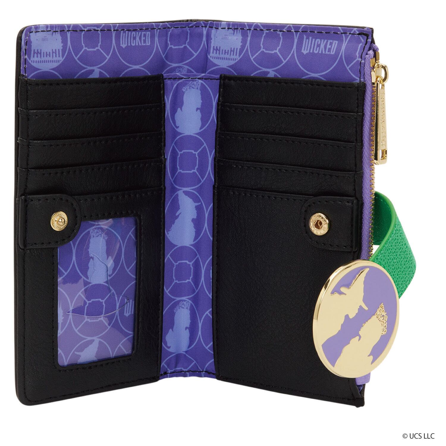 LF UNIVERSAL WICKED FLORAL & LACE WALLET_WIWA0003