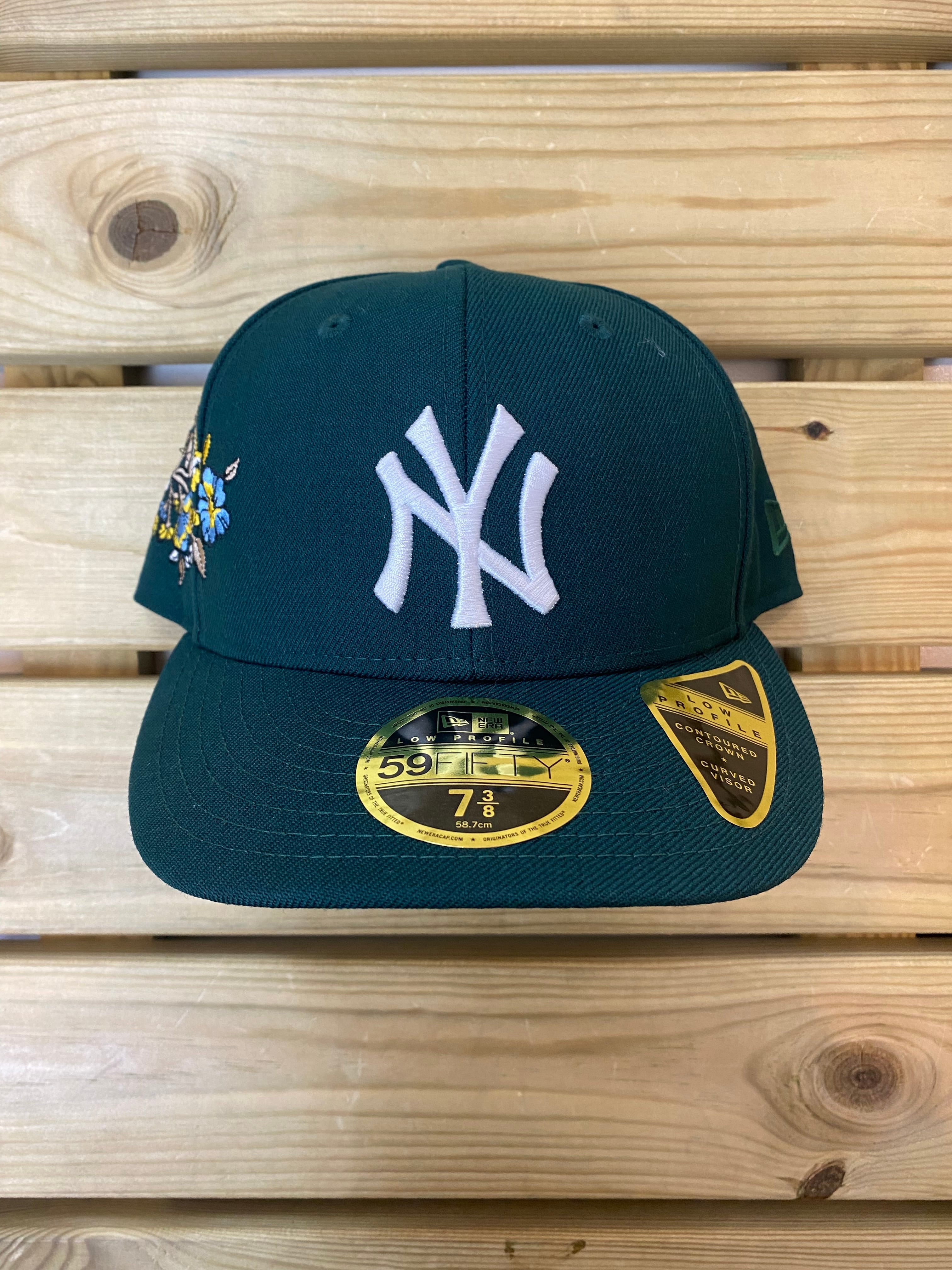 KITH × NEW ERA NEW YORK YANKEES FLORAL LOW CROWN FITTED CAP 7 3/8