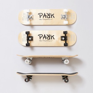 THE PARK SHOP(ザ・パークショップ)BIGBOY SKATEBOARD( FREE ) white black　スケボー