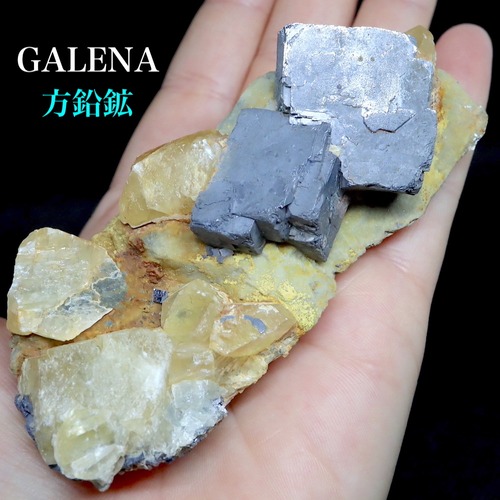 ガレナ ニューメキシコ アメリカ産 方鉛鉱 原石 215,2g GAL007　鉱物　天然石　パワーストーン