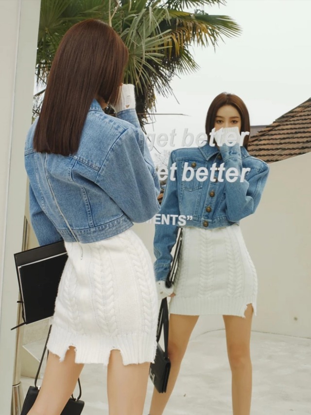 DENIM × KNIT MINI OPS《 即日発送 》