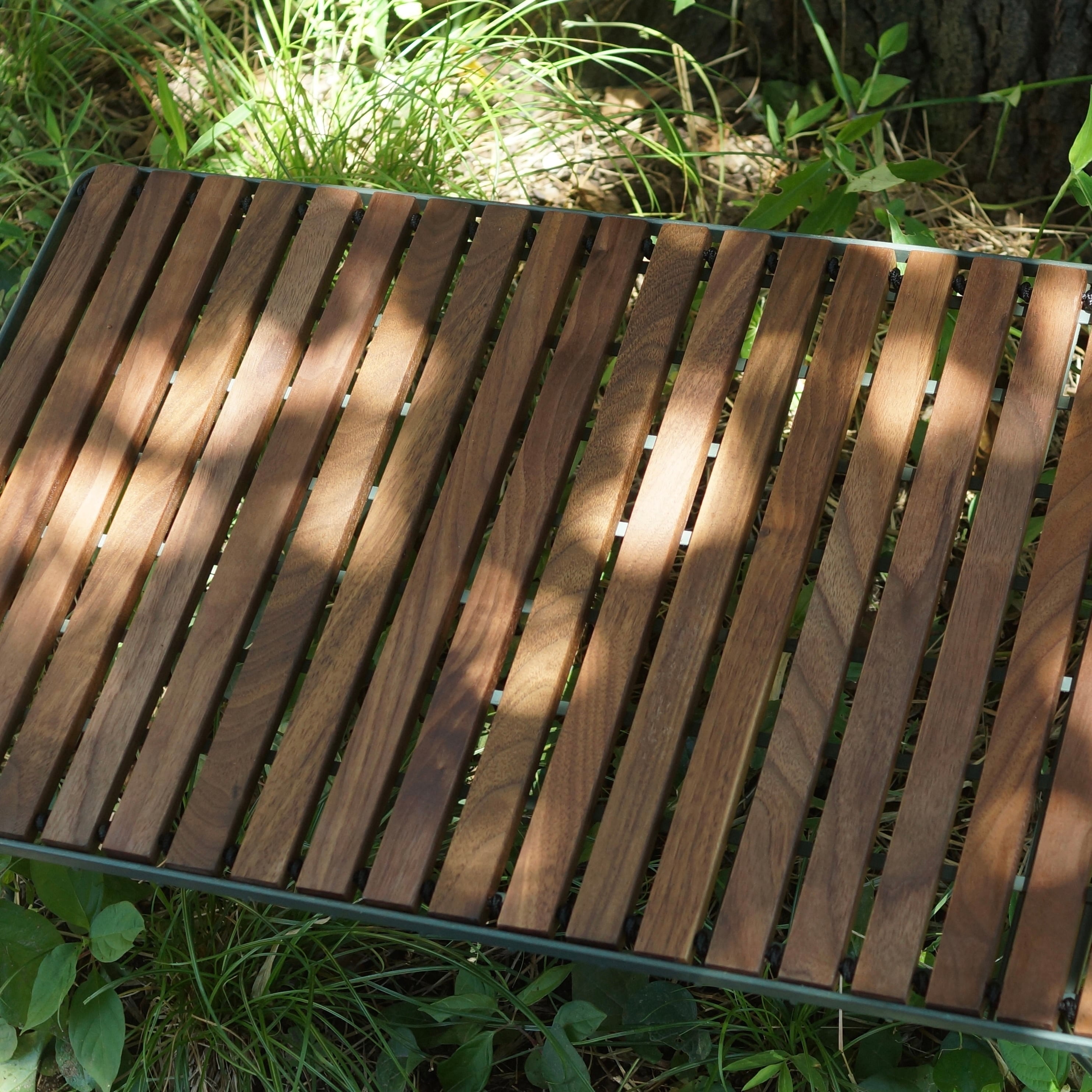 ロールトップボード ウォールナット【フィールドラック専用天板