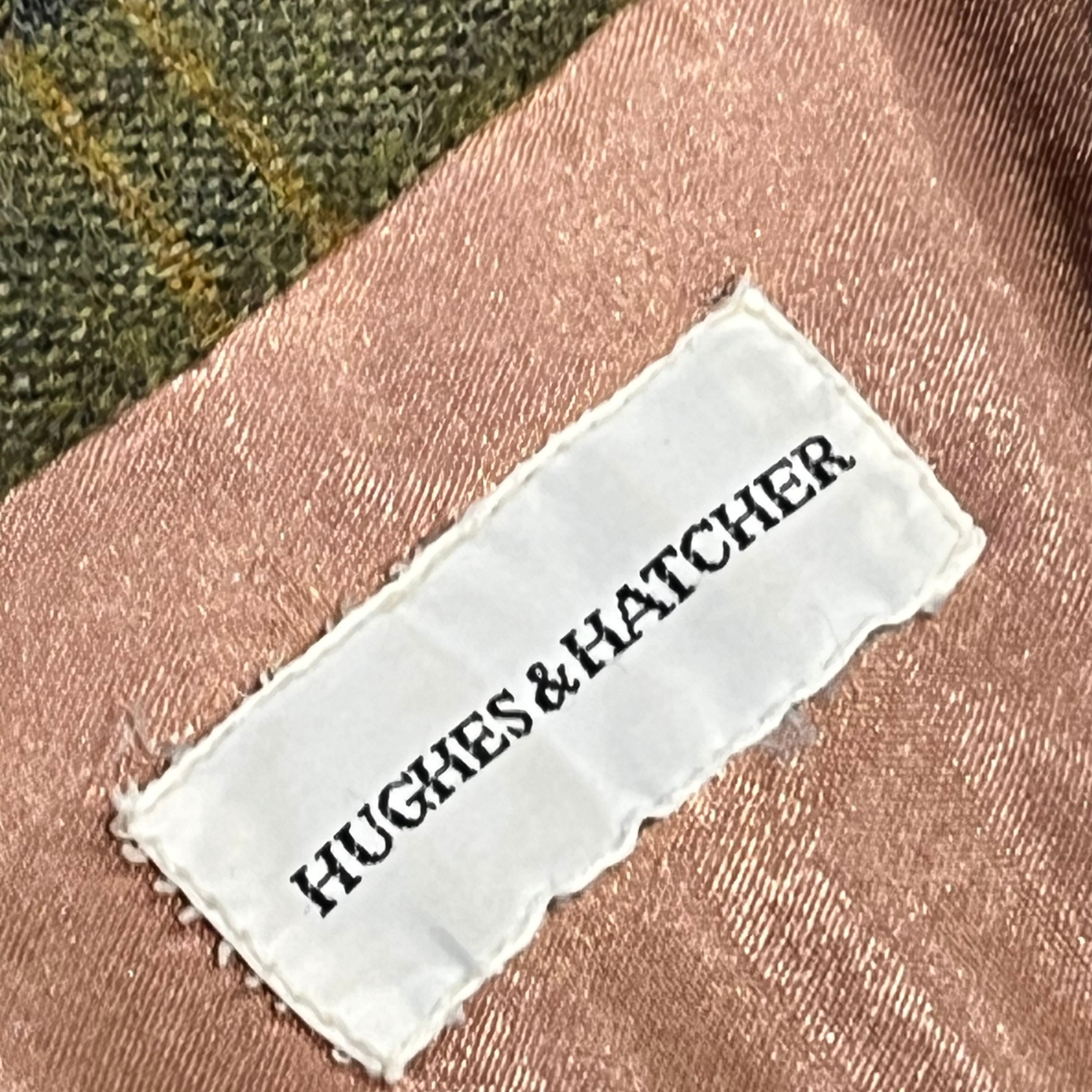 60s Wool Check Shirt 60年代 ウールチェックシャツ ストライプ 開襟