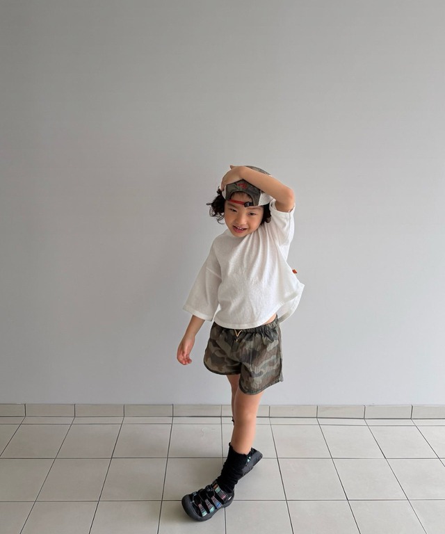 《送料無料》カモショートパンツ：kids【cantucci sutudio】※お取り寄せ