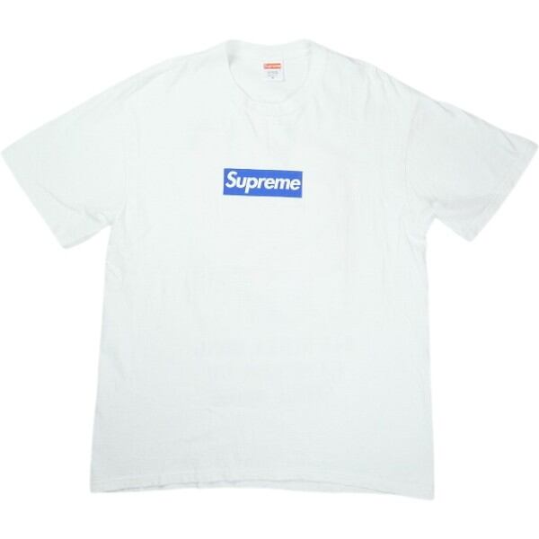 本日限り定価以下！希少新品未使用　Supreme クラックド　ベージュ Tシャツ org.jpg
