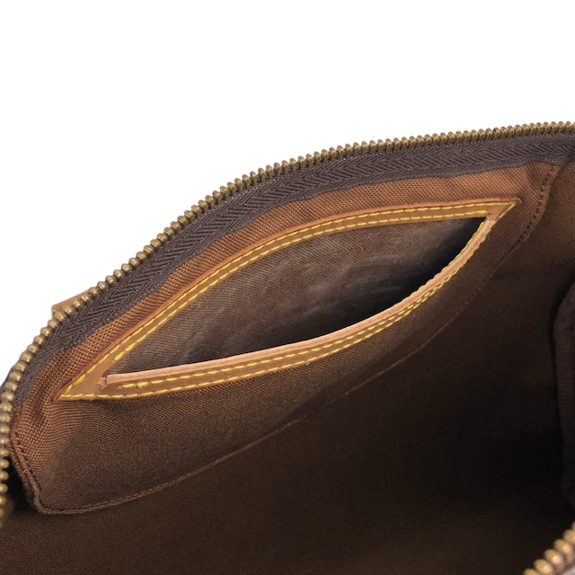 LOUIS VUITTON ルイヴィトン スピーディ30 モノグラム ハンドバッグ ブラウン レザー ボストン vintage ヴィンテージ オールド ancjxg